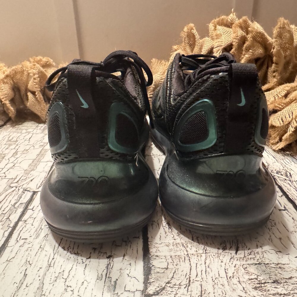 Mens Nike Air Max Sneakers Green Black - Picture 3 of 6